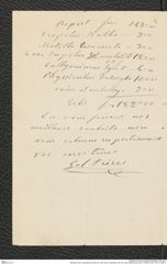 Nachlass Franz Steindachner, Brief von Gal Frères ("Gebrüder Gal") an Franz Steindachner (28.12.1909), Inv.Nr. 149.10, Seite 2